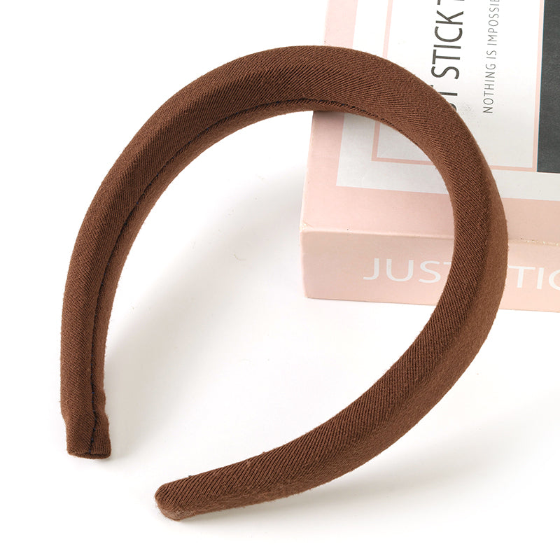 3cm Thick Soft Padded Headband All-Over Fabric Covered 3cm 加厚软质全包海绵发箍