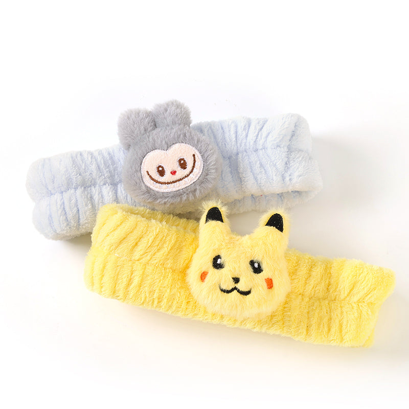 Cute Korean Style Cartoon Plush Headband 可爱韩版卡通毛绒发带