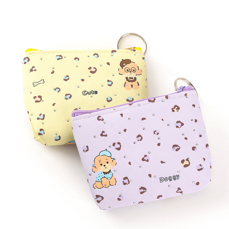 Cute Cartoon Dog Coin Purse / Beg Syiling Anjing Kartun Comel / 萌系卡通小狗零钱包