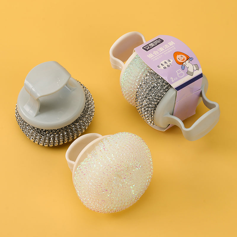 Replaceable Head Cleaning Brush Berus Pembersihan Kepala Boleh Ganti Anti Karat