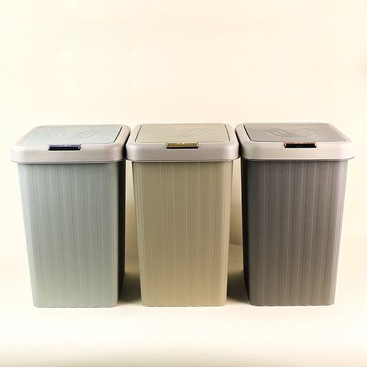 Odor Proof PP Waste Bin with Spring Lid Tong Sampah PP Anti Bau dengan Penutup Spring