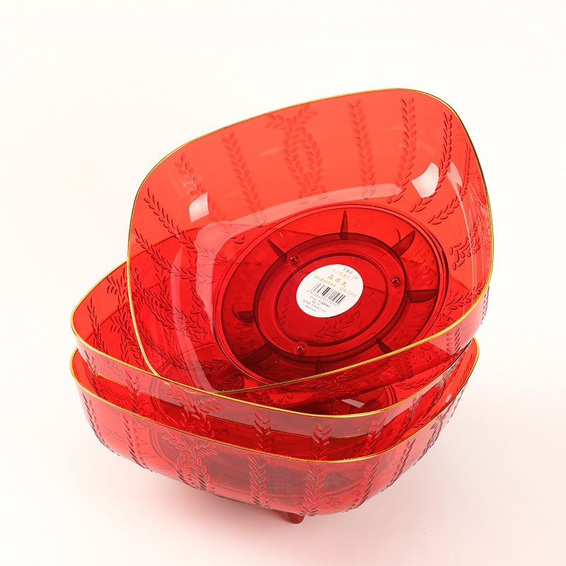 360 Degree Rotating Snack Tray for Party and Home Dulang Snek Berputar 360 Darjah untuk Parti dan Rumah