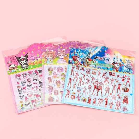 Shiny 3D Bubble Stickers