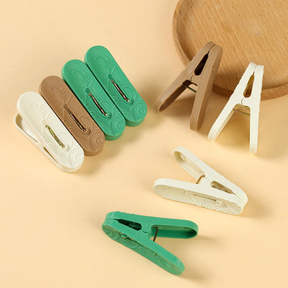 Non Slip Decorative PP Clothes Pegs with Spring Klip Baju PP Hiasan Anti Licin dengan Spring