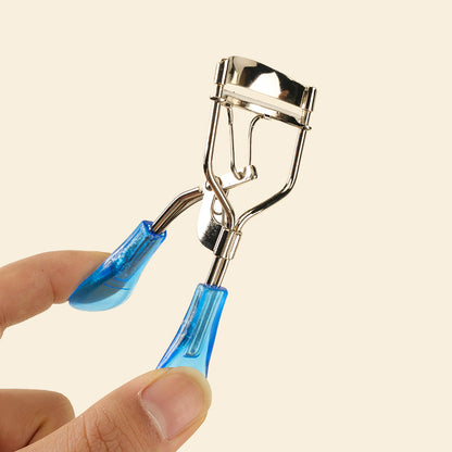 Professional Stainless Steel Eyelash Curler with Comfort Grip Handle 专业不锈钢睫毛夹（舒适握柄）