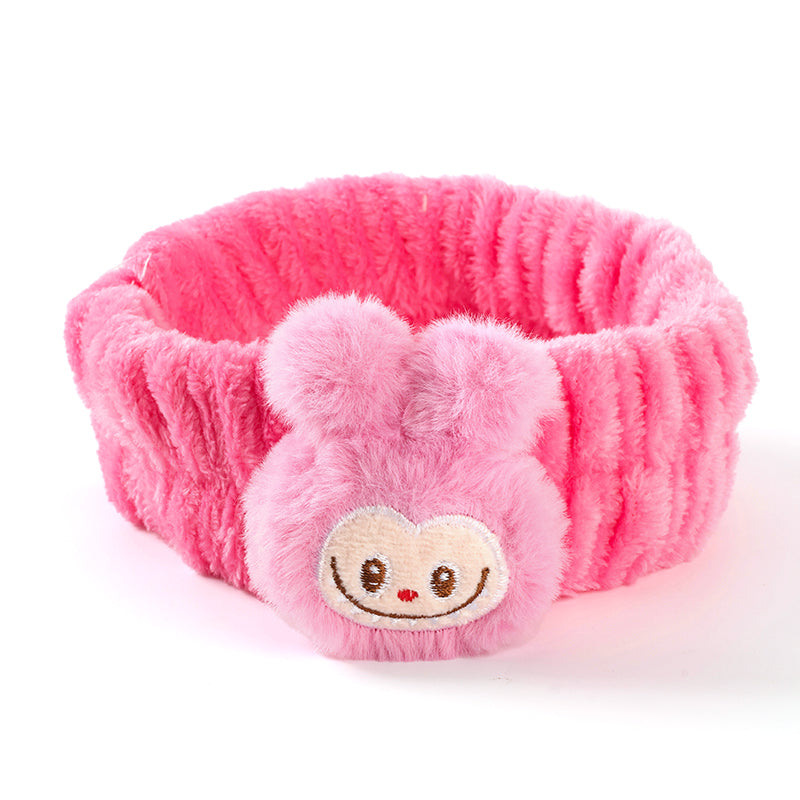 Cute Korean Style Cartoon Plush Headband 可爱韩版卡通毛绒发带