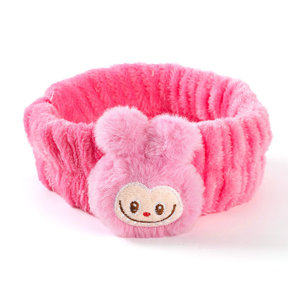 Cute Korean Style Cartoon Plush Headband 可爱韩版卡通毛绒发带