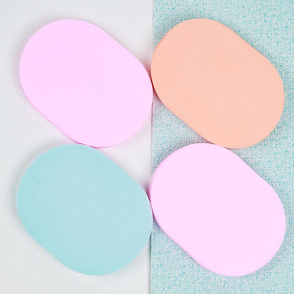 Soft Gentle Face Cleansing Puff with Cute Floral Print (2pcs) 柔软温和洁面扑（2 片装，带印花）