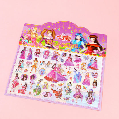 Shiny 3D Bubble Stickers