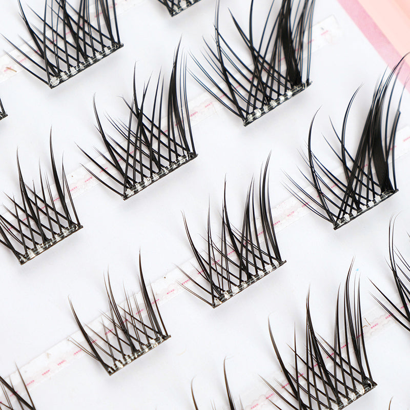 Viral Self-Adhesive Cluster Eyelashes Mix Style