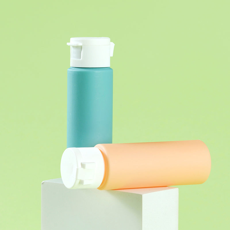 Macaron Travel Refillable Bottles (2pcs, 50ml) 马卡龙色旅行软管分装瓶（2 个装，50ml）