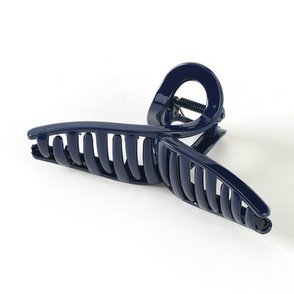 11-13cm Large Hair Claw Clips GPPS Strong Grip Dark Tone 深色系造型大爪夹