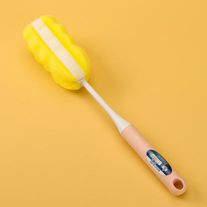 Gentle Sponge Cup Brush for Delicate Surfaces Berus Cawan Span Lembut untuk Permukaan Halus