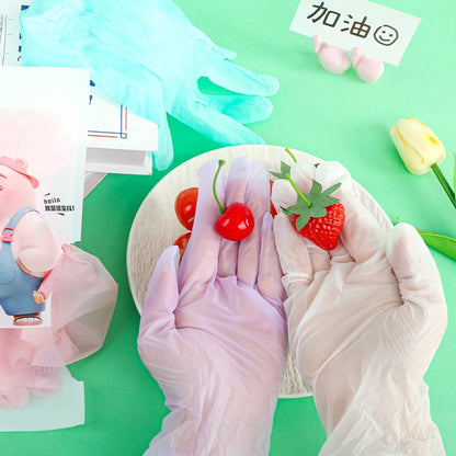 Food Grade Disposable Nitrile Gloves Sarung Tangan Sekali Pakai Nitril Anti Minyak