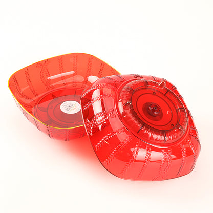 360 Degree Rotating Snack Tray for Party and Home Dulang Snek Berputar 360 Darjah untuk Parti dan Rumah