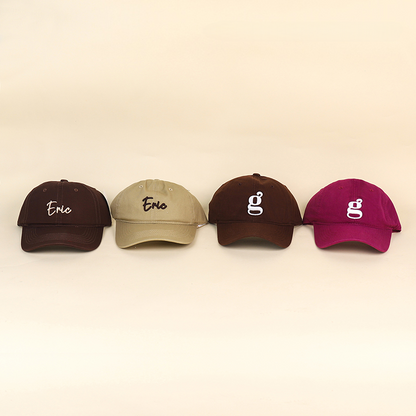 Embroidered Adjustable Baseball Cap Casual Outdoor Sun Hat