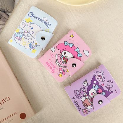 Cute Sanrio Faux Leather Card Case