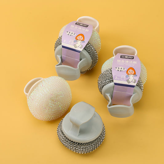 Replaceable Head Cleaning Brush Berus Pembersihan Kepala Boleh Ganti Anti Karat