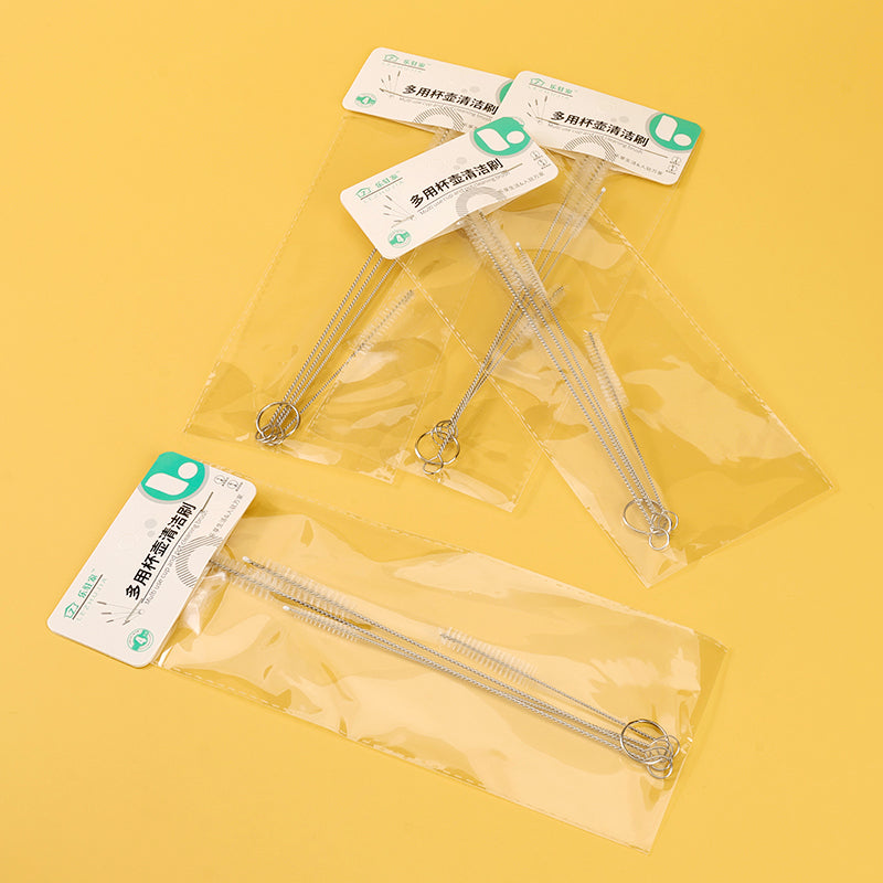 Reusable PP Cleaning Brush for Cups & Bottles Berus Pembersihan PP Boleh Guna Semula untuk Cawan & Botol
