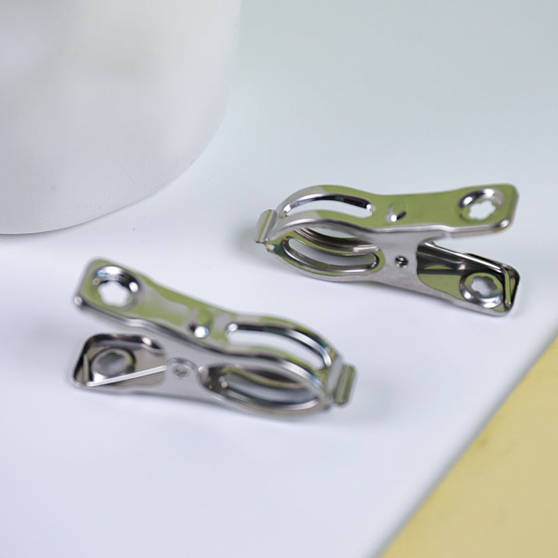 Multipurpose Stainless Steel Clips for Drying and Sealing Klip Keluli Tahan Karat Serbaguna untuk Pengeringan dan Pengedap
