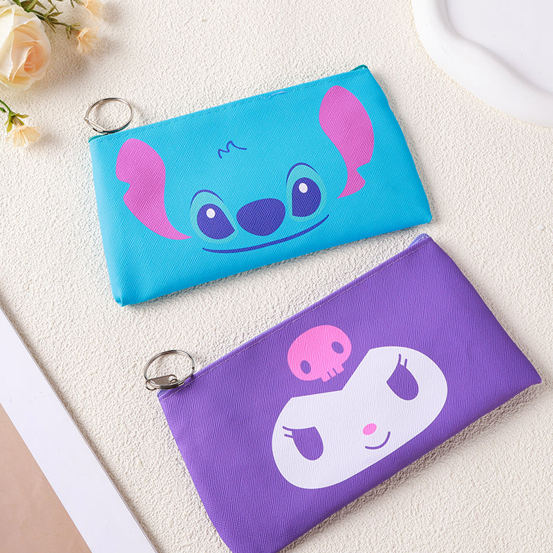 Cute Cartoon Canvas Pencil Case / Beg Pensel Kanvas Kartun Comel / 萌系卡通帆布笔袋