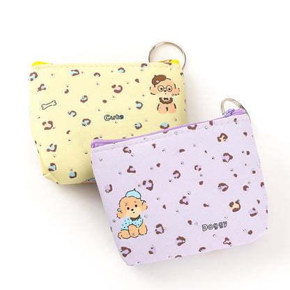 Cute Cartoon Dog Coin Purse / Beg Syiling Anjing Kartun Comel / 萌系卡通小狗零钱包