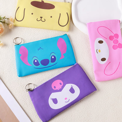 Cute Cartoon Canvas Pencil Case / Beg Pensel Kanvas Kartun Comel / 萌系卡通帆布笔袋