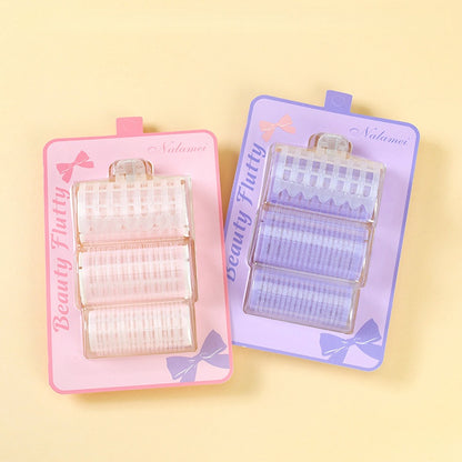 3 Pcs Self-Adhesive Hair Roller Set 自粘卷发筒三件套