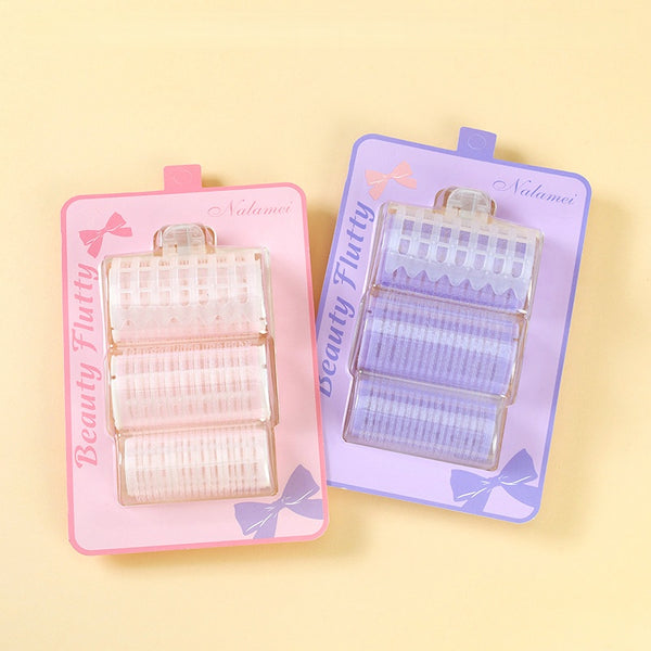 3 Pcs Self-Adhesive Hair Roller Set 自粘卷发筒三件套