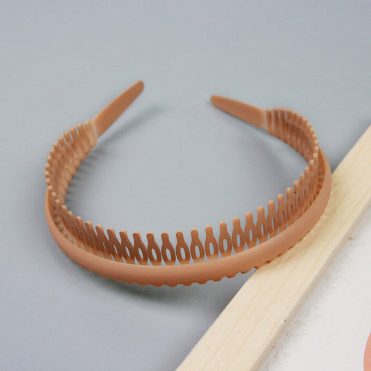 Minimalist Non-Slip Headband with Built-In Teeth PS 简约内置防滑齿发箍