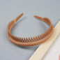 Minimalist Non-Slip Headband with Built-In Teeth PS 简约内置防滑齿发箍