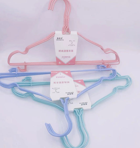 Durable Multi Purpose Plastic Coated Hangers for Wardrobe Penyangut Bersalut Plastik Serbaguna Tahan Lasak untuk Almari