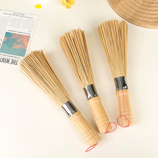 Eco Friendly Bamboo Cleaning Brush Berus Pembersihan Bambu Mesra Alam Anti Karat