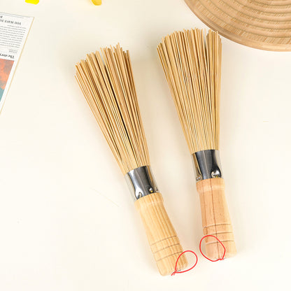 Eco Friendly Bamboo Cleaning Brush Berus Pembersihan Bambu Mesra Alam Anti Karat