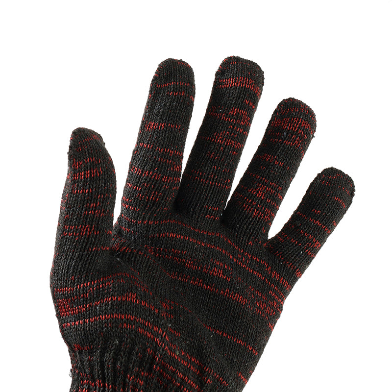2 Pairs 4 Pcs 108g Cotton Knitted Work Gloves Sarung Tangan Kerja Kain Tahan Lasak