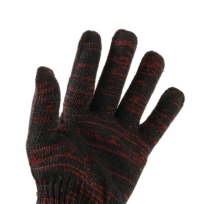 2 Pairs 4 Pcs 108g Cotton Knitted Work Gloves Sarung Tangan Kerja Kain Tahan Lasak