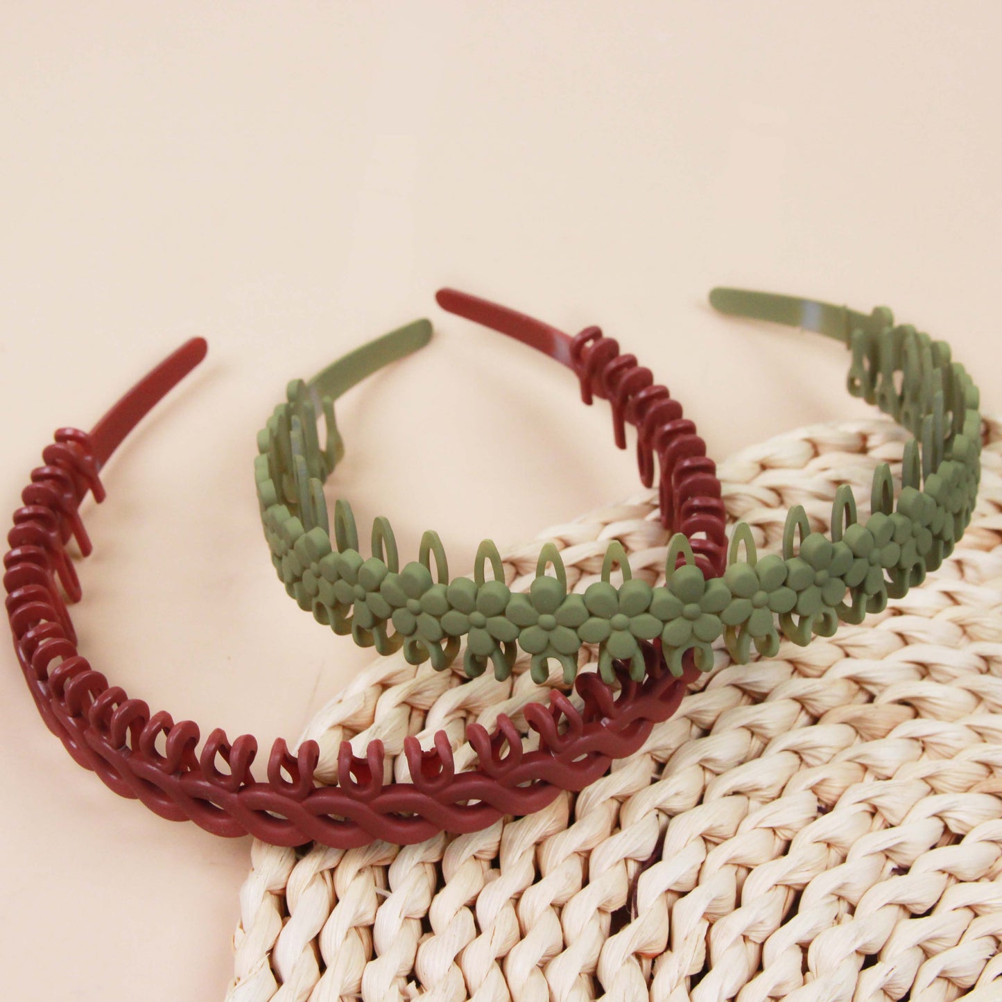 Minimalist Non-Slip Headband with Built-In Teeth PS 简约内置防滑齿发箍
