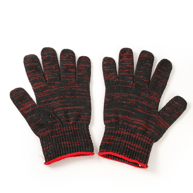 2 Pairs 4 Pcs 108g Cotton Knitted Work Gloves Sarung Tangan Kerja Kain Tahan Lasak