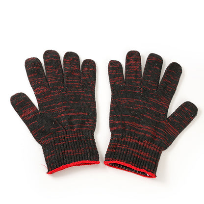2 Pairs 4 Pcs 108g Cotton Knitted Work Gloves Sarung Tangan Kerja Kain Tahan Lasak