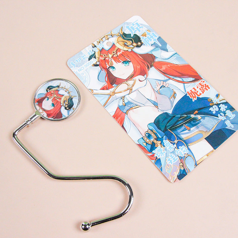 Best Selling Anime Design Bag Hook for Students Cangkuk Beg Reka Bentuk Anime untuk Pelajar