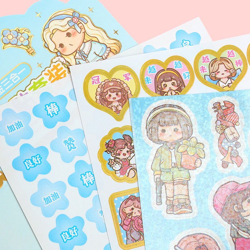 Cute Sanrio Reward Stickers for Kids