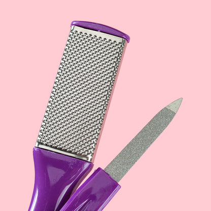 Professional Dual-Sided Foot & Nail File Set
