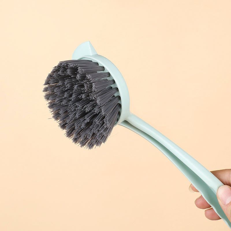 2 in 1 Pot Brush with Scraper Berus Periuk 2 dalam 1 dengan Pencukur Berkesan
