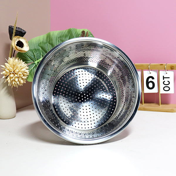 Rustproof Stainless Steel Rice Washing Basket Bak Cuci Beras Keluli Tahan Karat Anti Karat