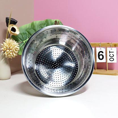 Rustproof Stainless Steel Rice Washing Basket Bak Cuci Beras Keluli Tahan Karat Anti Karat