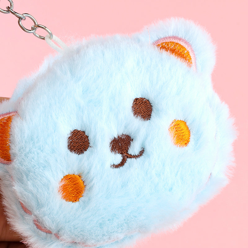 Fluffy Biscuit Puppy Plush Bag Charm