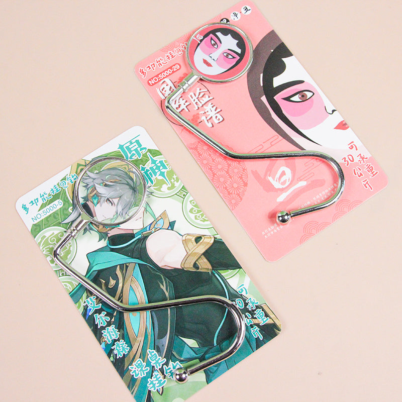 Best Selling Anime Design Bag Hook for Students Cangkuk Beg Reka Bentuk Anime untuk Pelajar