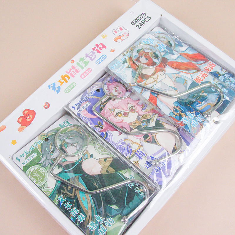 Best Selling Anime Design Bag Hook for Students Cangkuk Beg Reka Bentuk Anime untuk Pelajar