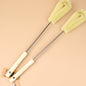 2 Size Natural Bristle Cup Brush Set with Wooden Handle Set Berus Cawan Bulu Semula Jadi 2 Saiz dengan Pemegang Kayu
