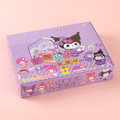 DIY Miniature Scene Sticker Book